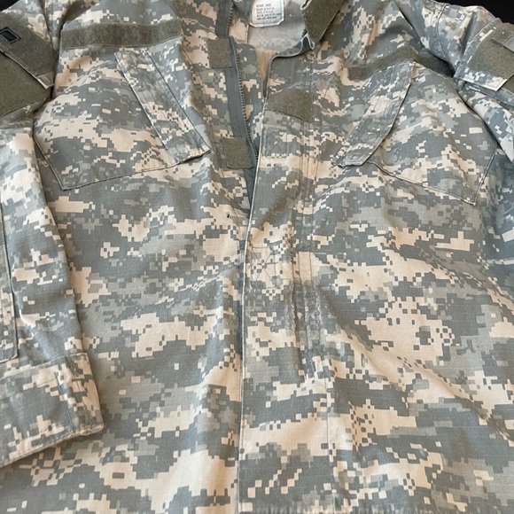 Military blouse jacket digital camouflage. - Picture 8 of 13